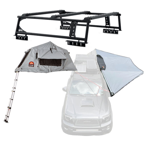 Body Armor 4x4 Overland Rack & Sky Ridge Pike 2-Person Tent w/180XL Awning TK-6125-20010-2025