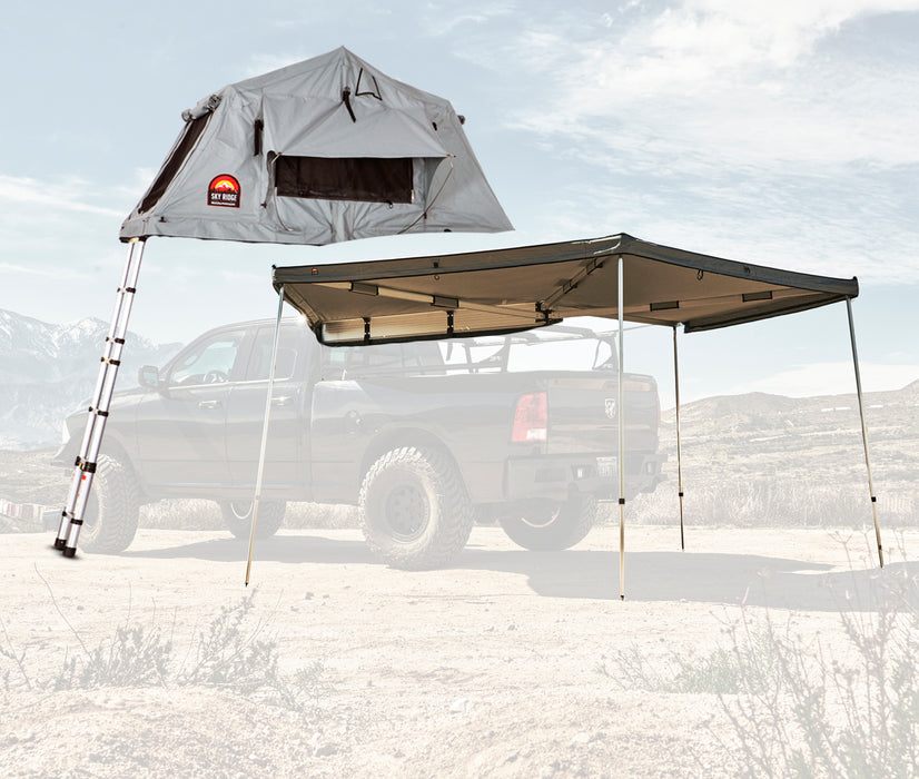 Body Armor 4x4 Sky Ridge Pike 2-Person Tent w/270 Awning Driver Side SR-20010-2023