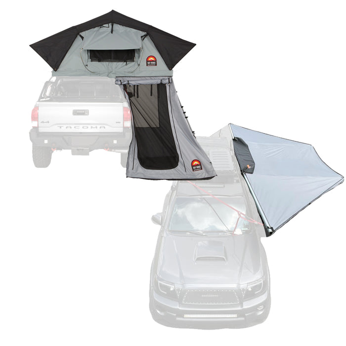 Body Armor 4x4 Sky Ridge Pike 2-Person Tent w/Annex Room & 180XL Awning SR-20015-20010-2025