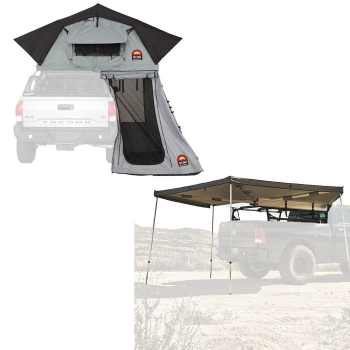 Body Armor 4x4 Sky Ridge Pike 2-Person Tent w/Annex Room & 270 Awning(Right Side SR-20015-20010-2024