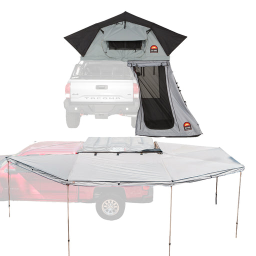Body Armor 4x4 Sky Ridge Pike 2-Person Tent w/Annex Room & 270XL Awning(Left Side SR-20015-20010-2026