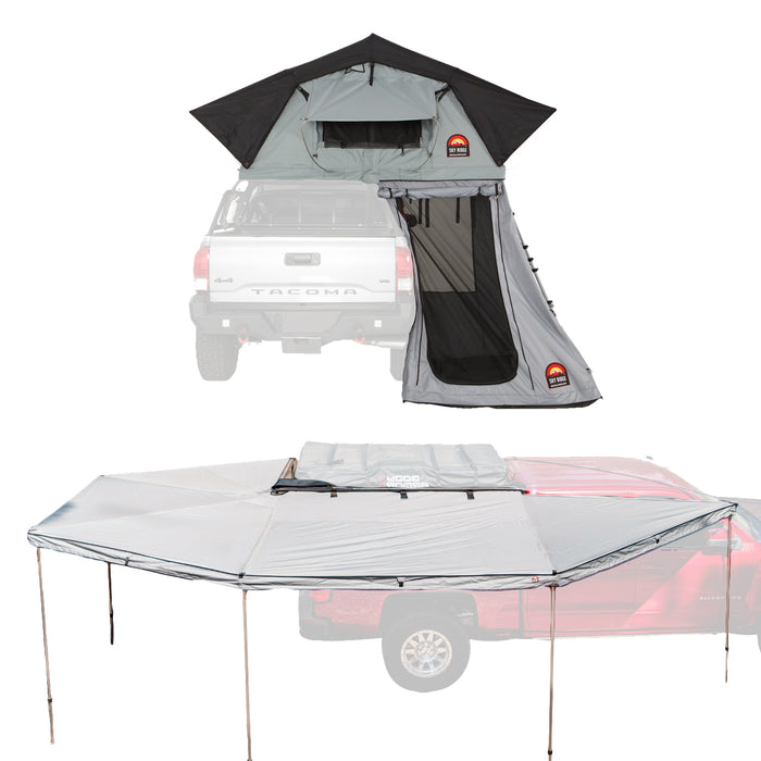Body Armor 4x4 Sky Ridge Pike 2-Person Tent w/Annex Room & 270XL Awning(Right Side SR-20015-20010-2027