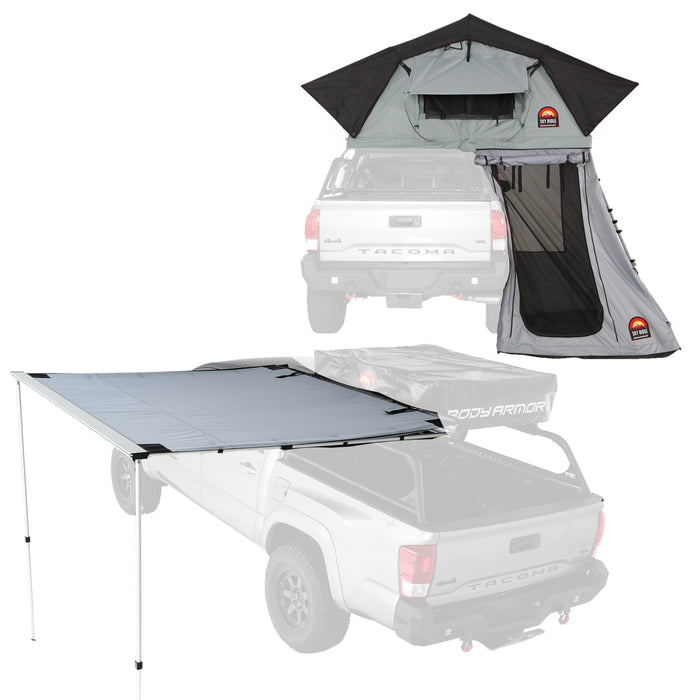 Body Armor 4x4 Sky Ridge Pike 2-Person Tent w/Annex Room & 6.5' Awning SR-20015-20010-20020
