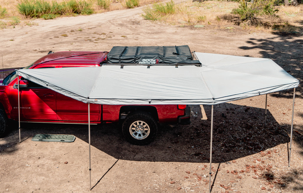Body Armor Mid Size Rack/Sky Ridge Pike 3-Person Tent/Annex/270XL Awning(Left)