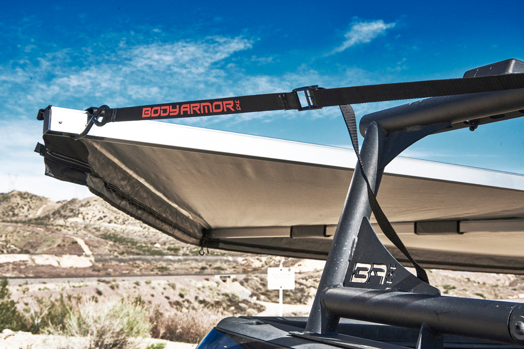 Body Armor 4x4 Sky Ridge 270 Awning Passenger Side With Mountng Brackets