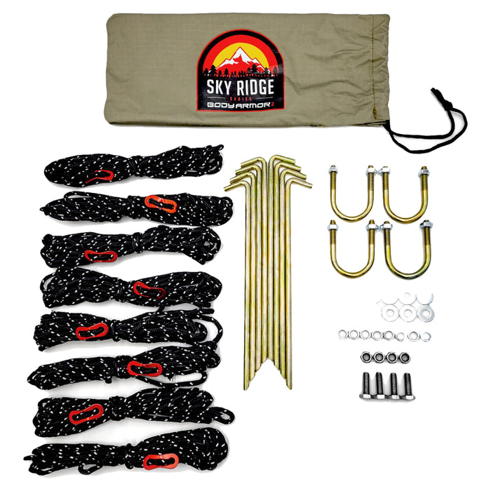 Body Armor 4x4 Sky Ridge 270 Awning Passenger Side With Mountng Brackets