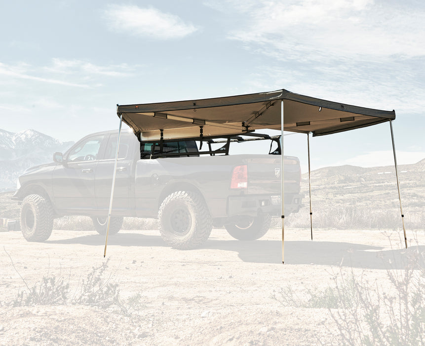 Body Armor 4x4 Overland Rack w/Sky Ridge 270 Awning Driver Side TK-6126-2023