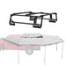 Body Armor 4x4 Overland Rack w/Sky Ridge 270XL Awning Driver Side TK-6126-2026