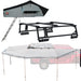 Body Armor 4x4 Overland Rack & Sky Ridge Pike 3-Person Tent w/270XL Awning Passenger Side TK-6126-20011-2027