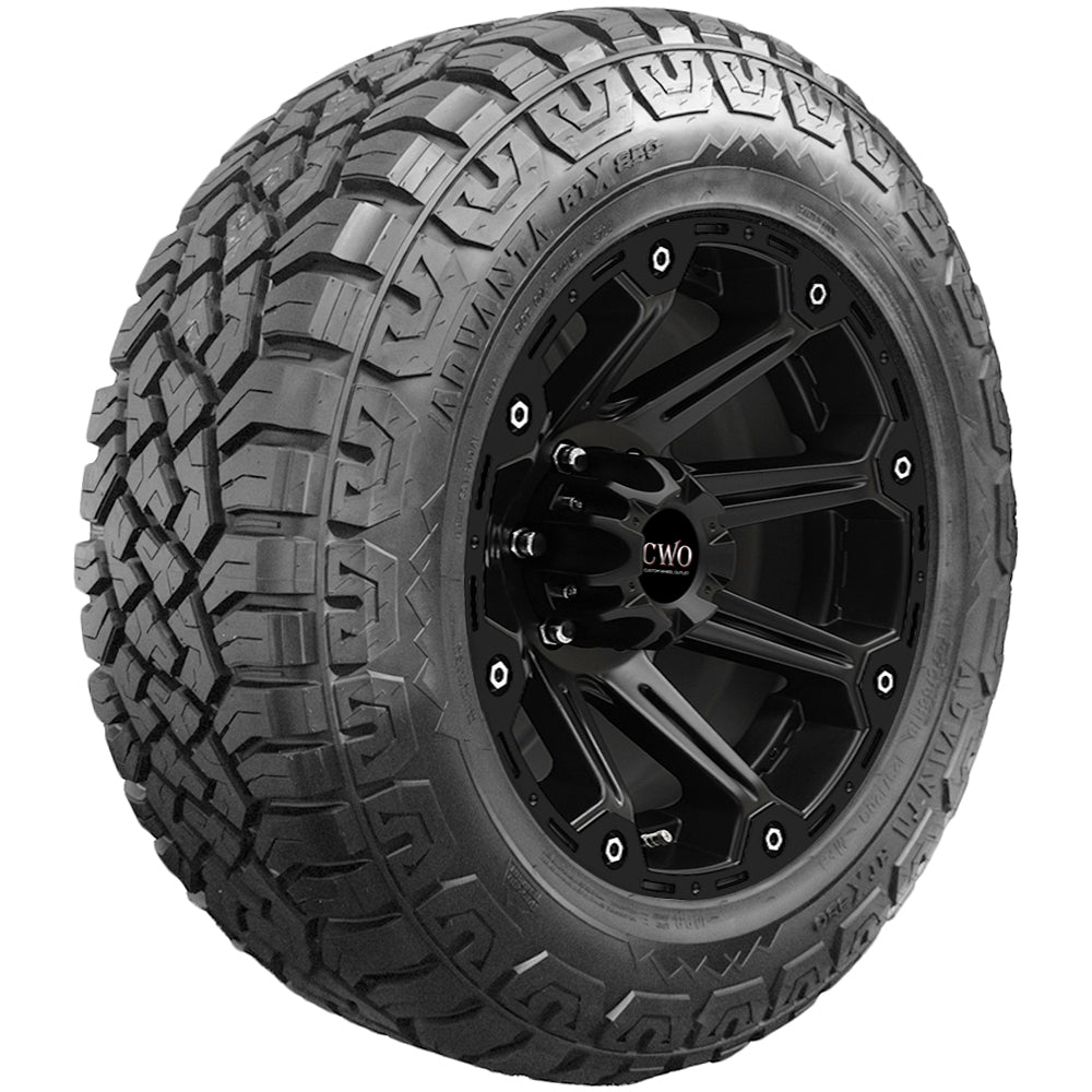 35x12.50R17LT Advanta RTX-850 125Q LRE Black Wall Tire — CWO