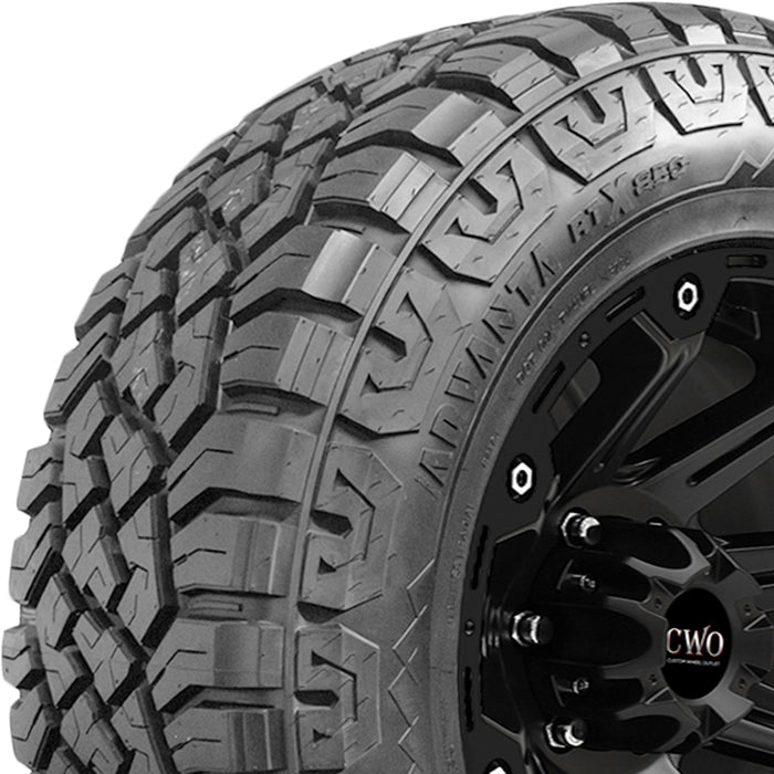 35x12.50R17LT Advanta RTX-850 125Q LRE Black Wall Tire — CWO
