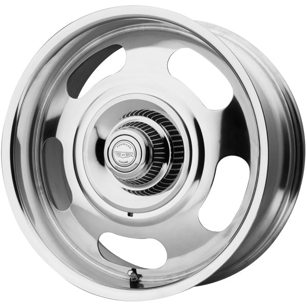 Staggered-American Racing VN506 17x7,17x8 5x4.75"/5x5" 0mm Polished Wheels Rims