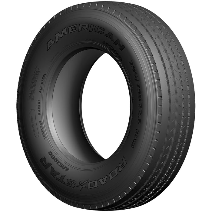 (QTY 2) 225/70R19.5 American Road Star ARS1000 128/126N LRG Black Wall Tires