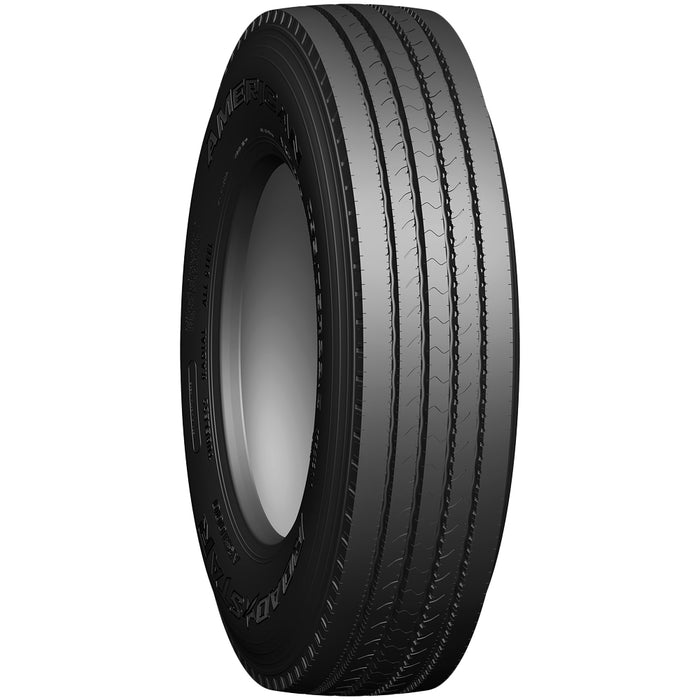 (QTY 4) 225/70R19.5 American Road Star ARS1000 128/126N LRG Black Wall Tires