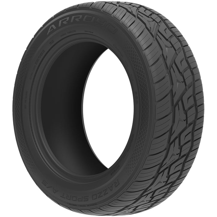 275/55R20 American Road Star Razzo A/S 117V XL Black Wall Tire
