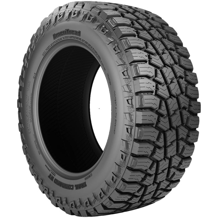 LT275/70R18 AmeriTread Trail Command R/T 125/122Q LRE Black Wall Tire