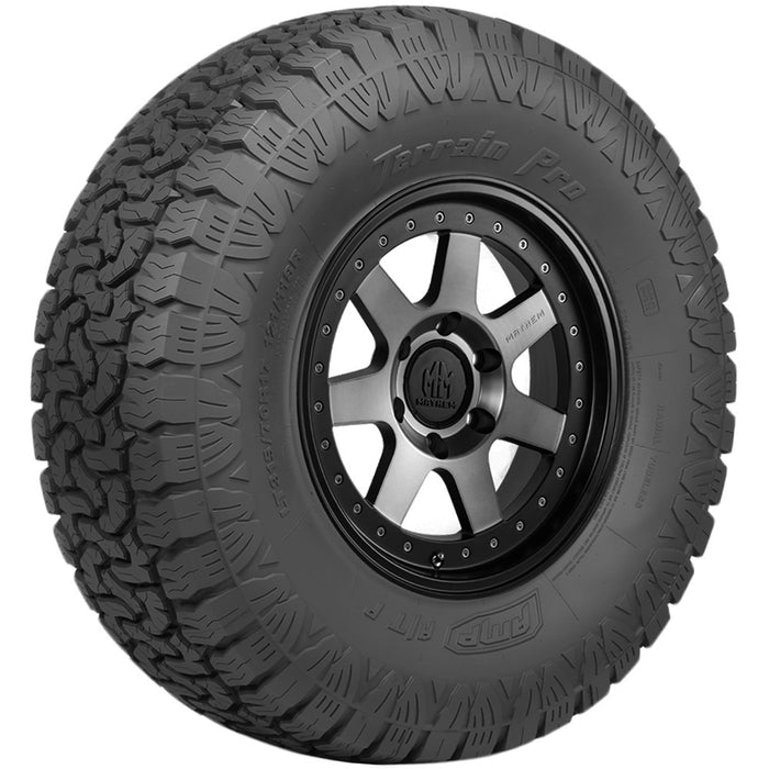 (QTY 4) LT275/70R18 Amp Tires Terrain Pro A/T 122R LRE Black Wall Tires