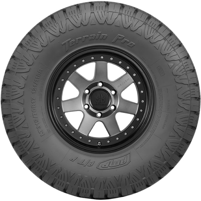 (QTY 4) LT325/65R18 Amp Tires Terrain Pro A/T 127R LRE Black Wall Tires