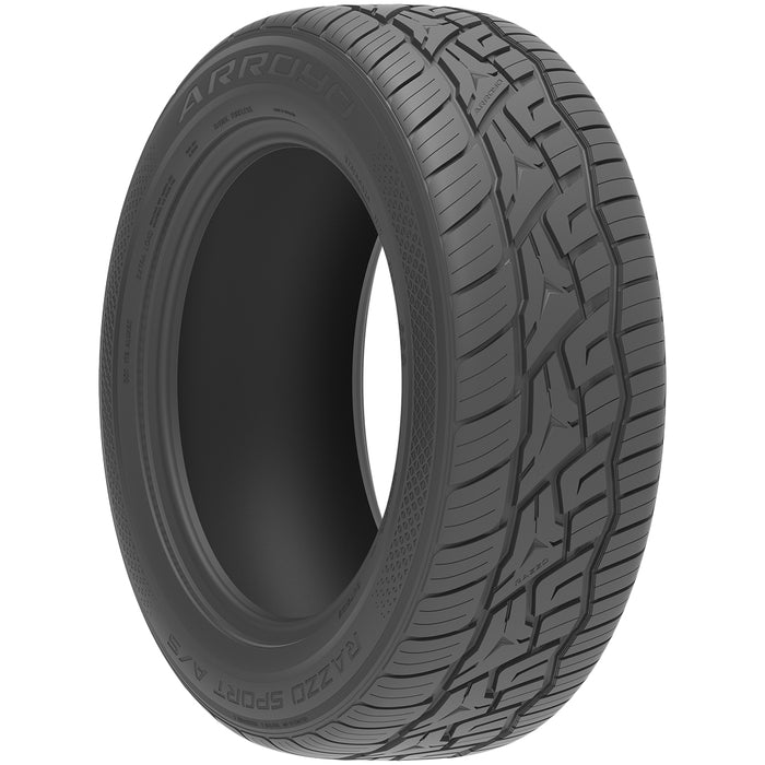 275/55R20 Arroyo Razzo Sport A/S 117V XL Black Wall Tire