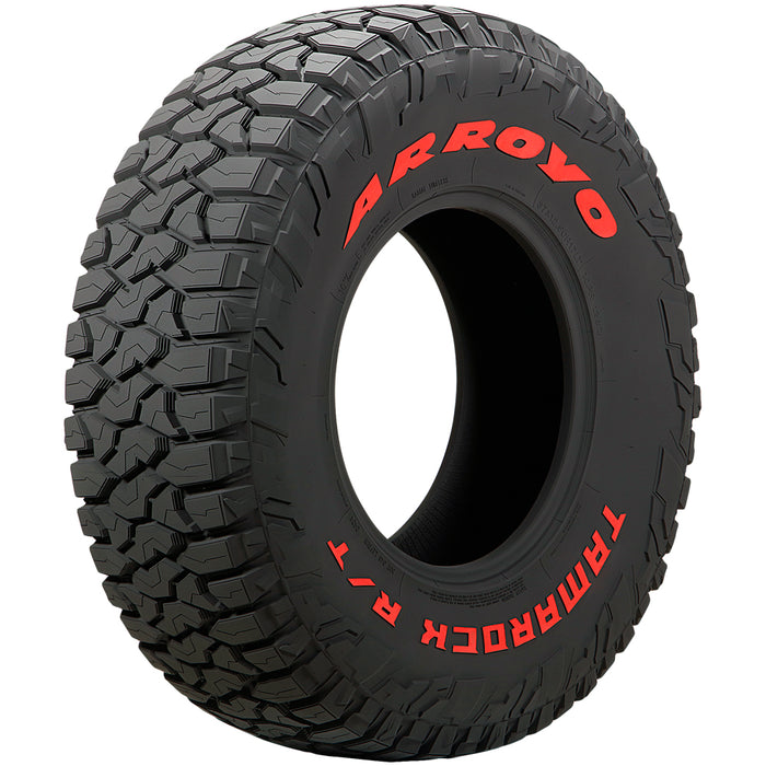 (QTY 5) 35x12.50R18LT Arroyo Tamarock R/T 128Q LRF Red Letter Tires