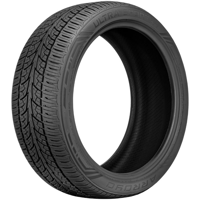 235/30ZR22 Arroyo Ultra Sport A/S 95W LR Black Wall Tire