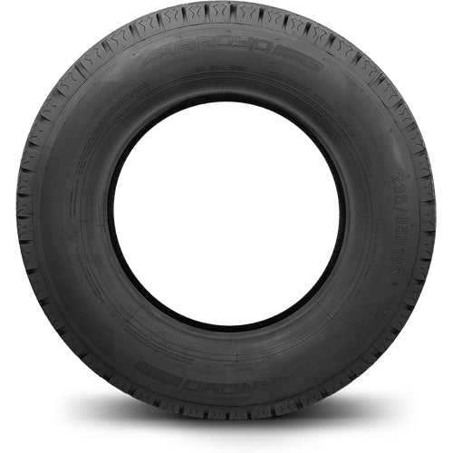 (QTY 2) 235/65R16C Arroyo Van Pro 3 121/119R LRE Black Wall Tires
