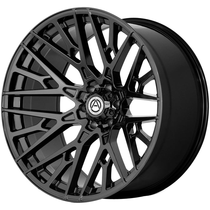 Artem Off-Road A209 Trident 24x12 6x5.5" -44mm Gloss Black Wheel Rim 24" Inch