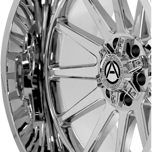 Artem Off-Road A203 Seneca 22x12 8x170 -44mm Chrome Wheel Rim 22" Inch