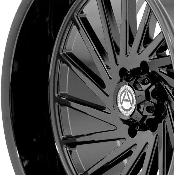 Artem A205 Curvus Flow Formed 24x12 6x135 -44mm Gloss Black Wheel Rim 24" Inch