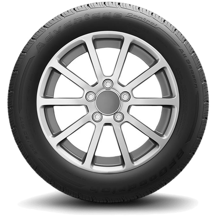 (QTY 4) 235/45R19 BFG Advantage Control 95H SL Black Wall Tires