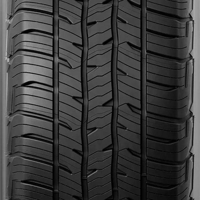 (QTY 2) 265/60R18 BFG Advantage Control HT 110H SL Black Wall Tires