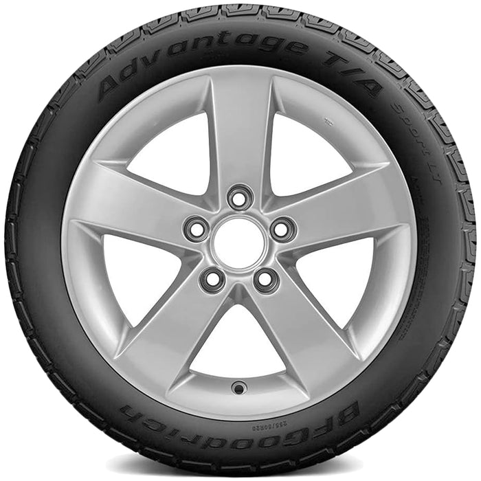 (QTY 4) 235/55R19 BFG Advantage T/A Sport LT 101H SL Black Wall Tires