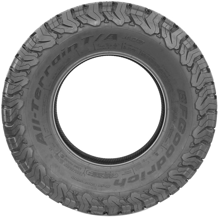 (QTY 2) 33x12.50R17LT BFG All-Terrain T/A KO2 120S LRE Black Wall Tires