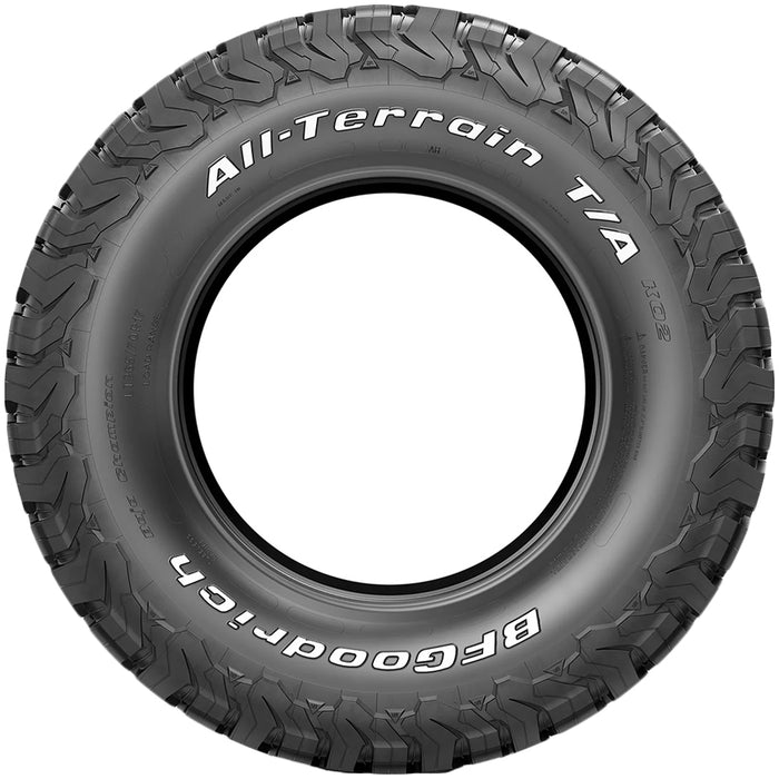 (QTY 2) LT265/65R18 BFG All-Terrain T/A KO2 122/119R LRE White Letter Tires