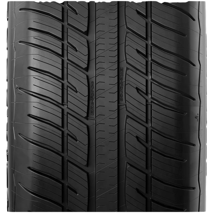 (QTY 4) 275/55R20 BFG Elite-Force T/A 117V XL Black Wall Tires