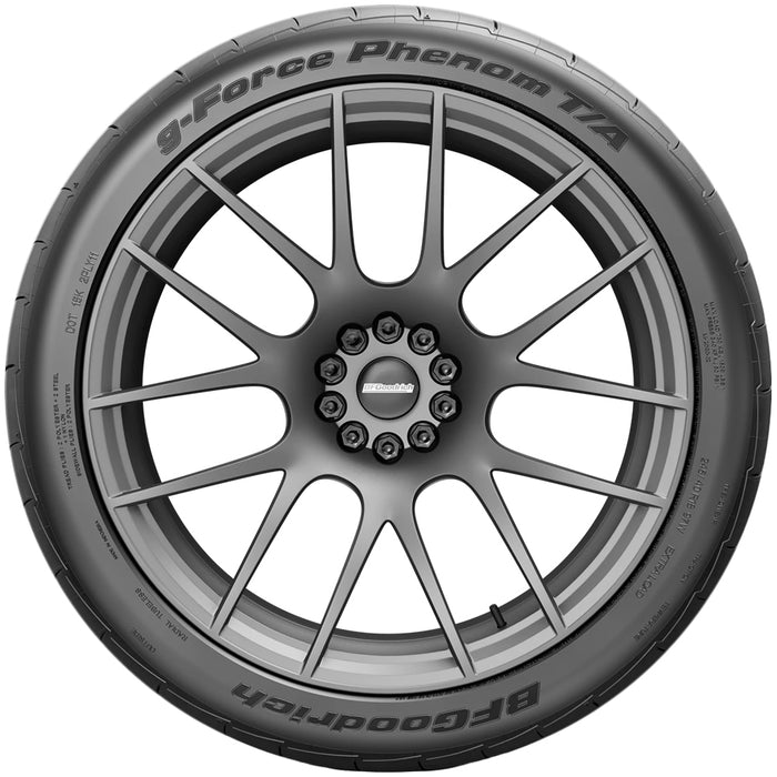 (QTY 4) 255/40R18 BFG g-Force Phenom T/A 99Y XL Black Wall Tires