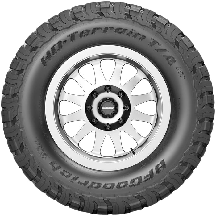 (QTY 5) LT285/70R17 BFG HD-Terrain T/A KT 126/123Q LRE Black Wall Tires