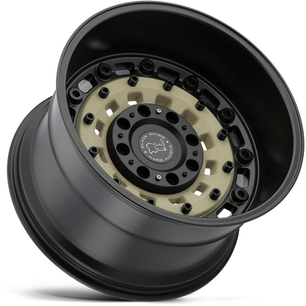 Black Rhino Arsenal 20x12 8x6.5" -44mm Desert Sand Wheel Rim 20" Inch