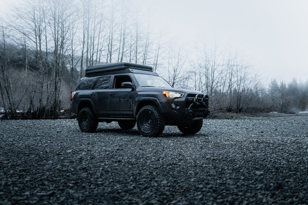 (Set of 4) Black Rhino Barrage 18x9 6x135 +0mm Matte Black Wheels Rims 18" Inch