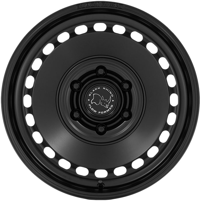 (Set of 4) Black Rhino BR036 Basin 17x8 6x130 +32mm Matte Black Wheels Rims