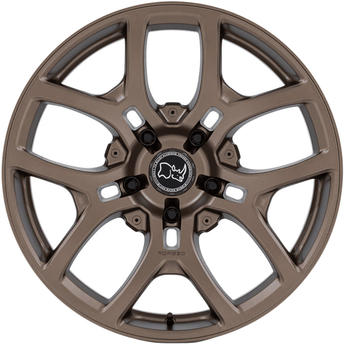 Black Rhino BR406 Rockledge 20x8.5 5x5.5" +35mm Bronze Wheel Rim 20" Inch