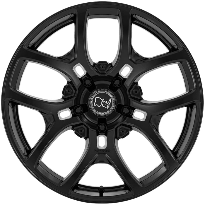 Black Rhino BR406 Rockledge 20x8.5 5x5.5" +35mm Matte Black Wheel Rim 20" Inch