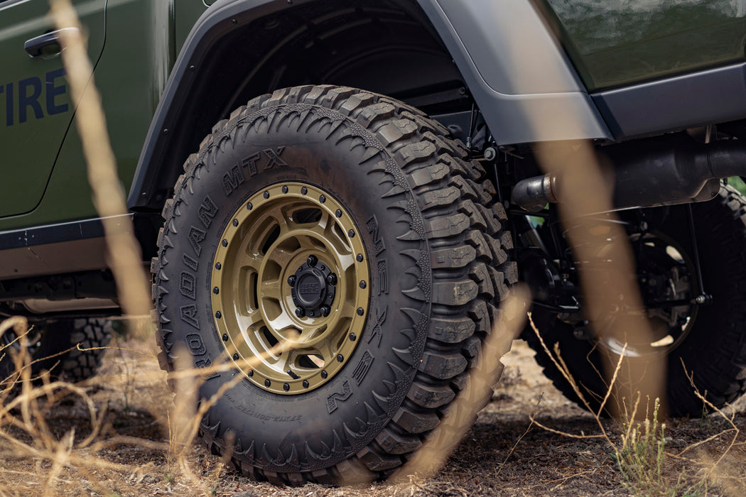 Black Rhino Convoy 17x8.5 6x5.5" -10mm Alligator Green Wheel Rim 17" Inch