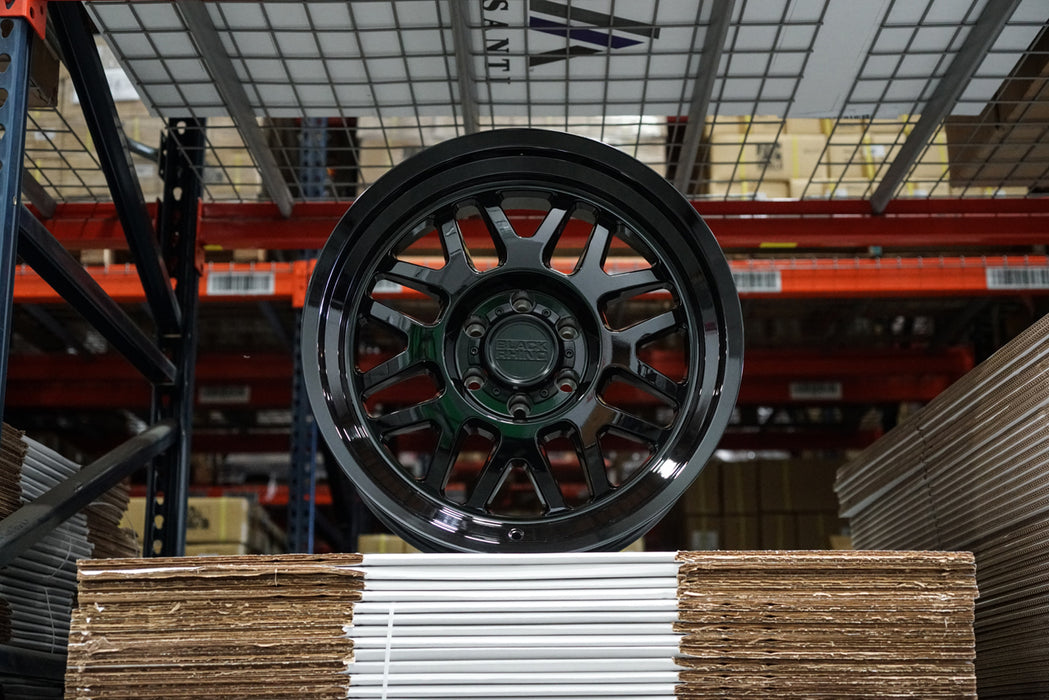Black Rhino Delta 20x9.5 5x5" +2mm Gloss Black Wheel Rim 20" Inch