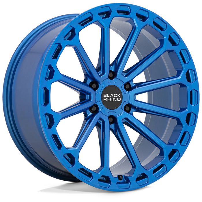 Black Rhino Kaizen 17x9.5 6x135 +12mm Blue Wheel Rim 17" Inch