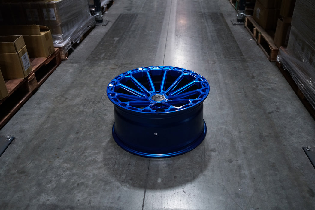 Black Rhino Kaizen 20x9.5 6x135 +12mm Blue Wheel Rim 20" Inch
