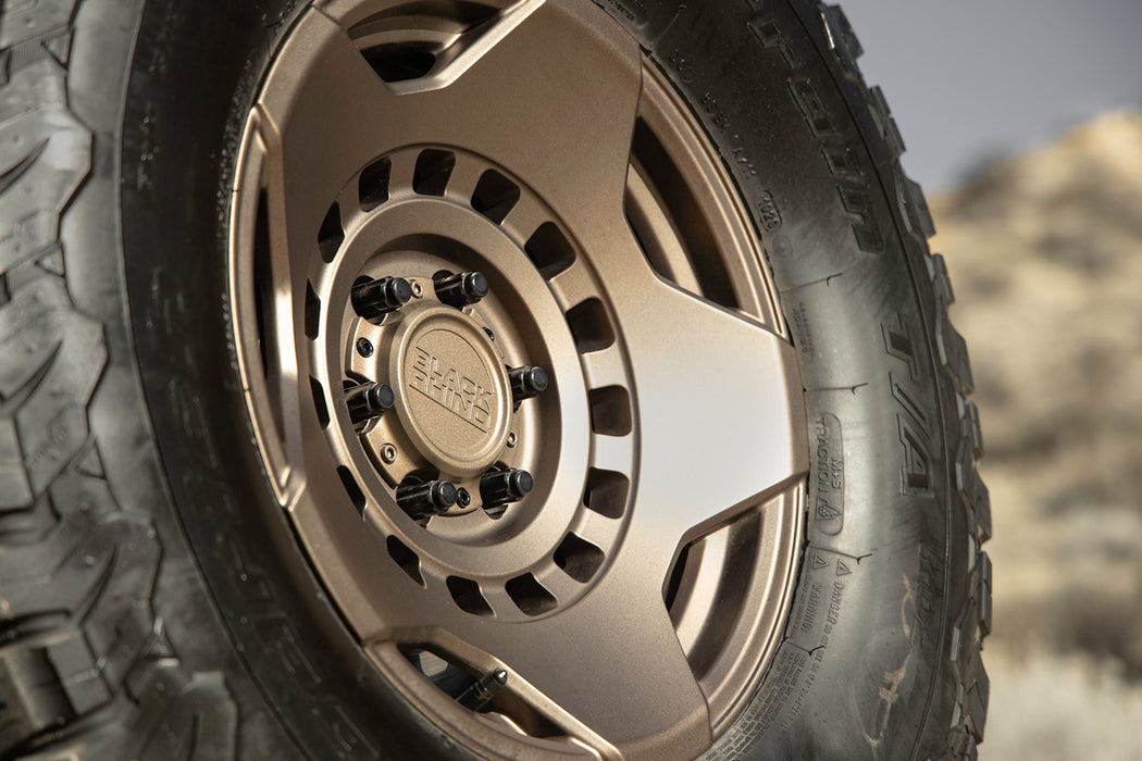 Black Rhino Muzzle 17x9 5x5" -18mm Bronze Wheel Rim 17" Inch