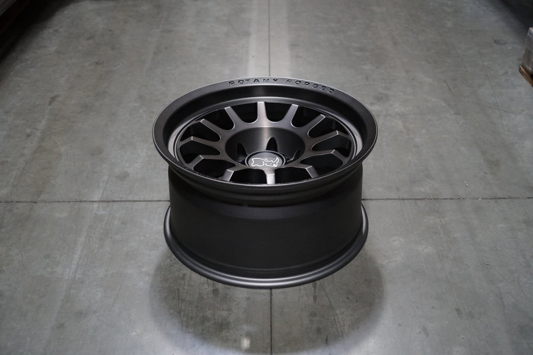 Black Rhino Rapid 18x9.5 5x5" -18mm Gunmetal Wheel Rim 18" Inch