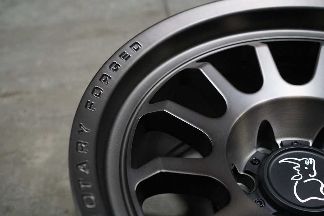 Black Rhino Rapid 18x9.5 5x5" -18mm Gunmetal Wheel Rim 18" Inch