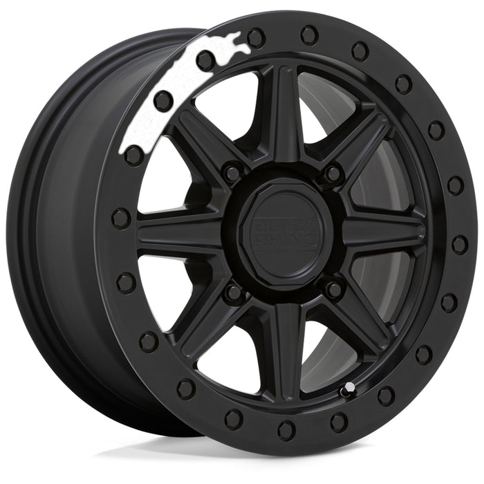 Black Rhino UTV Webb 15x7 4x110 +36mm Matte Black Wheel Rim 15" Inch